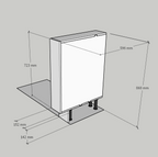 BASE CABINETS (WITH DOORS AND SHELVES)