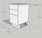 BASE CABINETS (WITH DRAWERS)