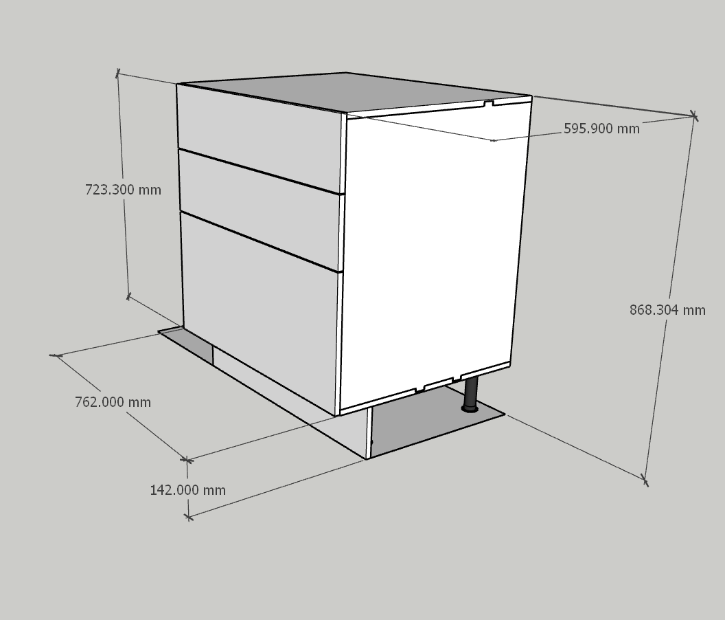 BASE DRAWERS/CAJONERAS