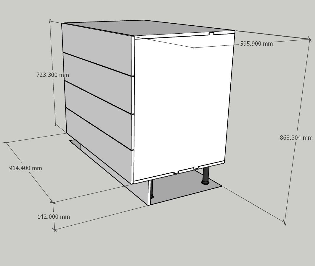 BASE DRAWERS/CAJONERAS
