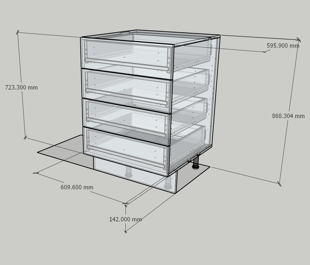 BASE DRAWERS/CAJONERAS