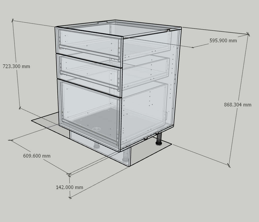 BASE DRAWERS/CAJONERAS
