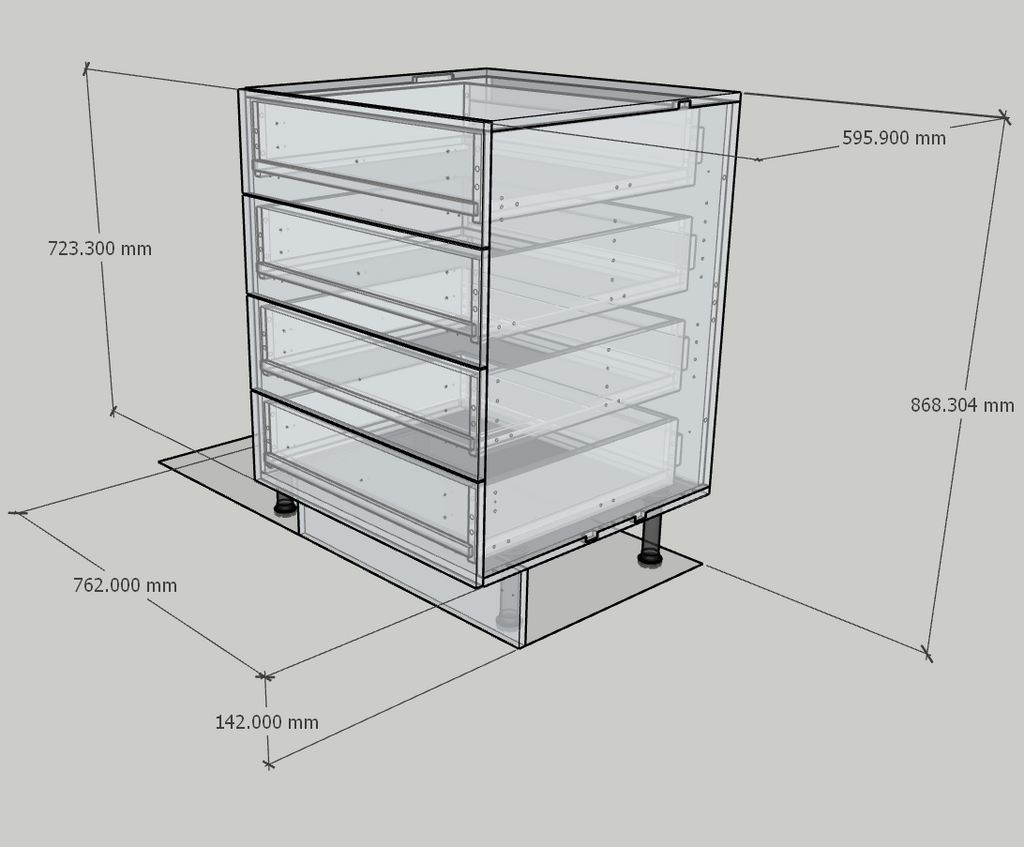 BASE DRAWERS/CAJONERAS