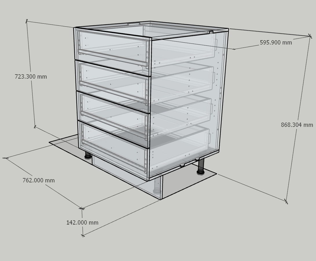 BASE DRAWERS/CAJONERAS