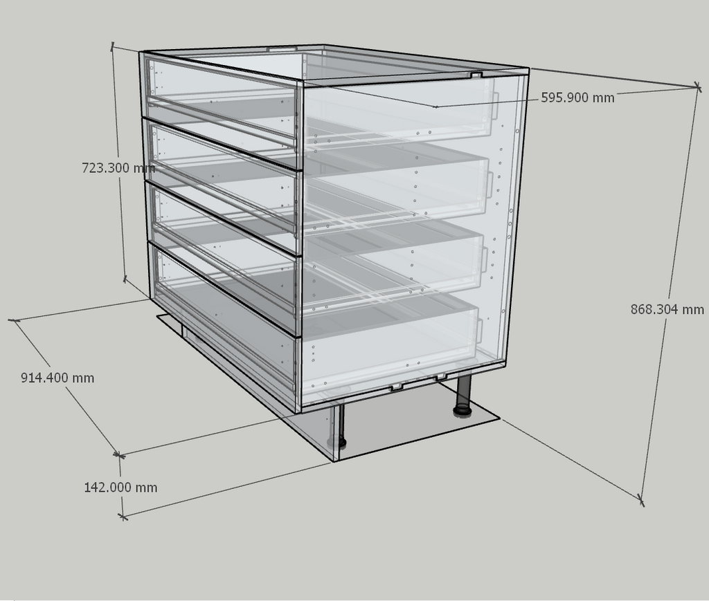 BASE DRAWERS/CAJONERAS