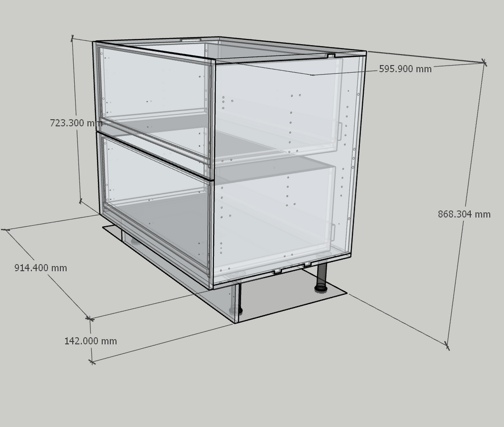 BASE DRAWERS/CAJONERAS