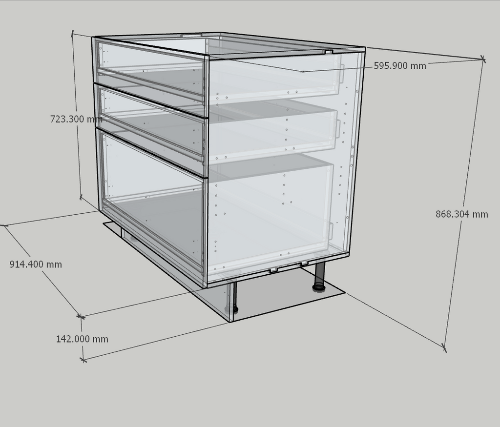 BASE DRAWERS/CAJONERAS