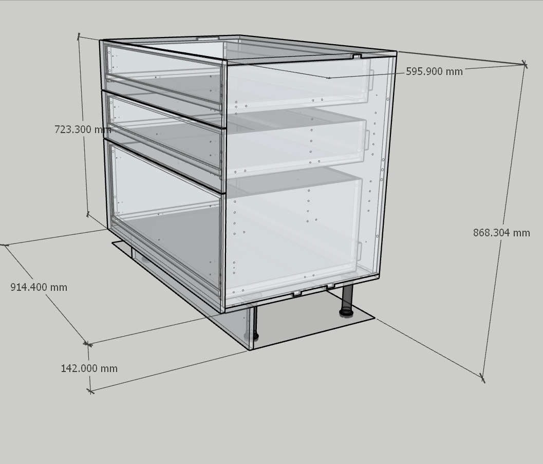 BASE DRAWERS/CAJONERAS